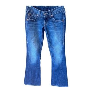 True Religion Blue Flare Jeans